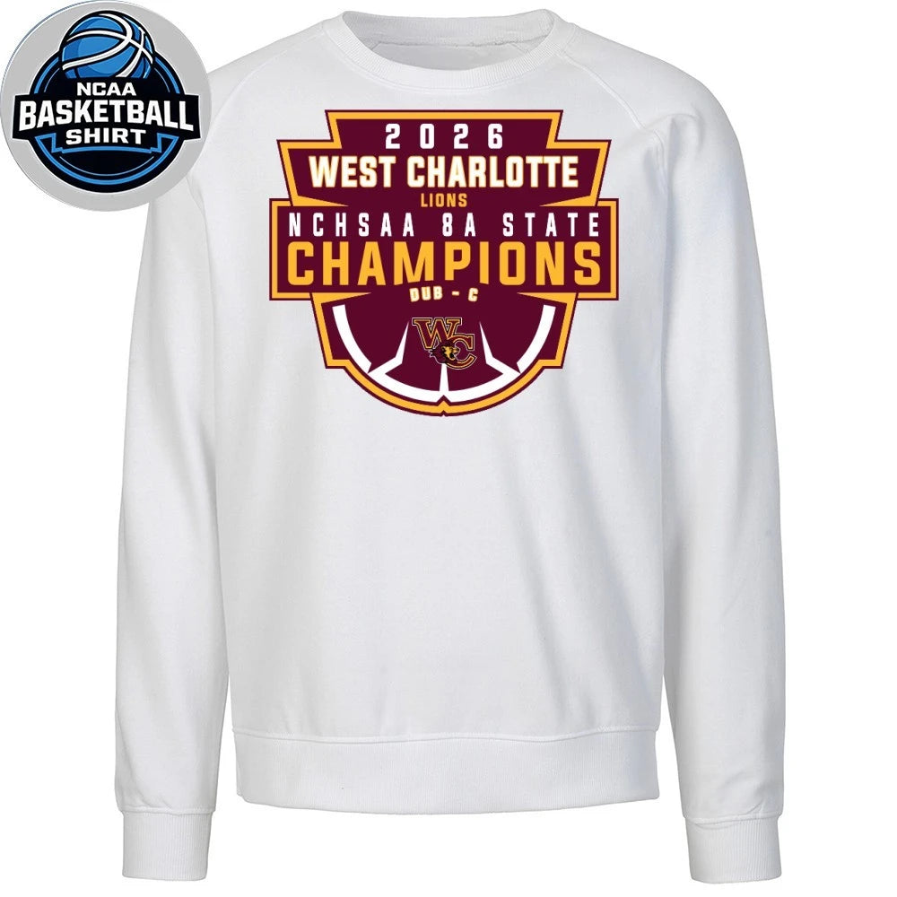 2026 West Charlotte High School NCHSAA 8A State Champions Logo Shirt