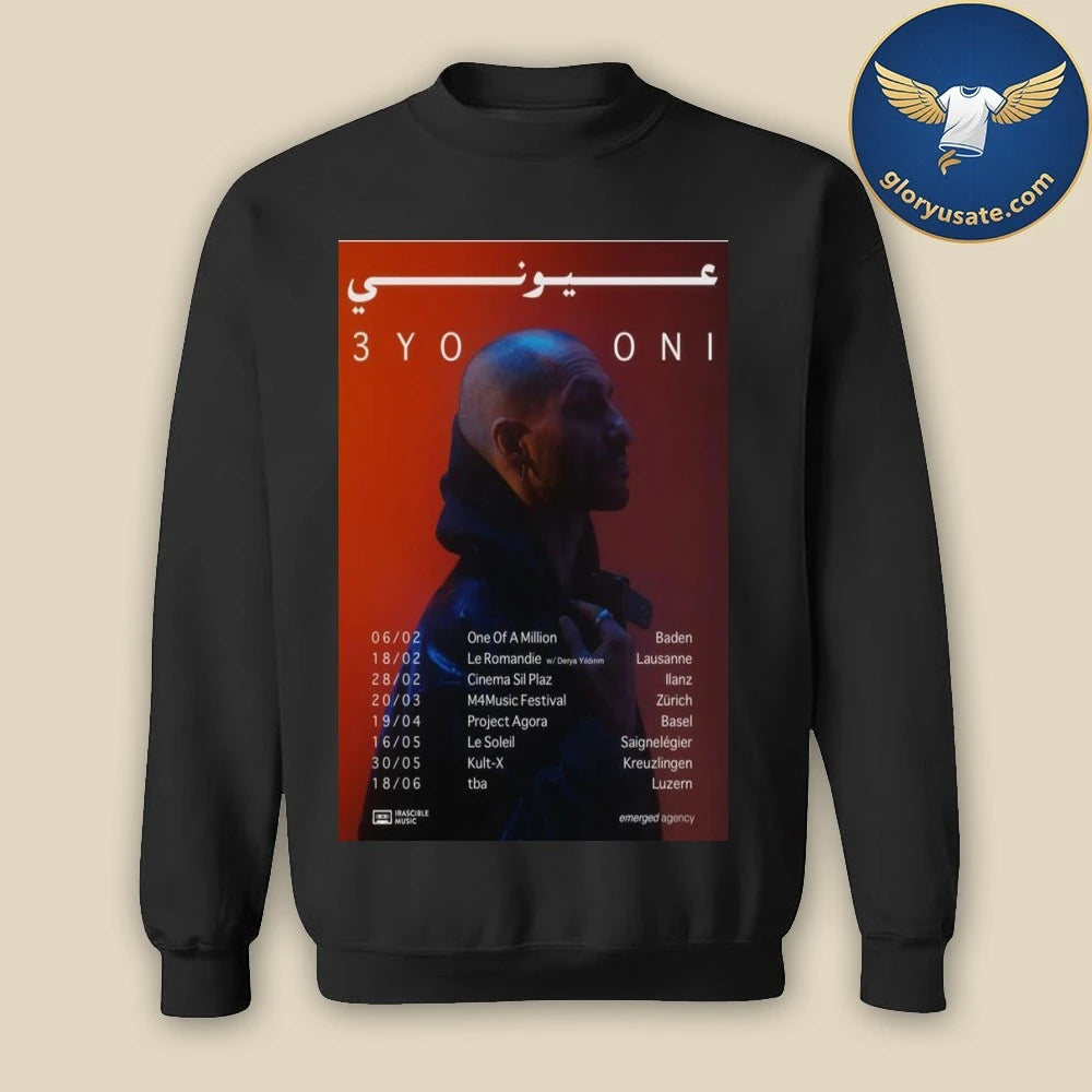 3YOONI Live 2026 Poster Shirt