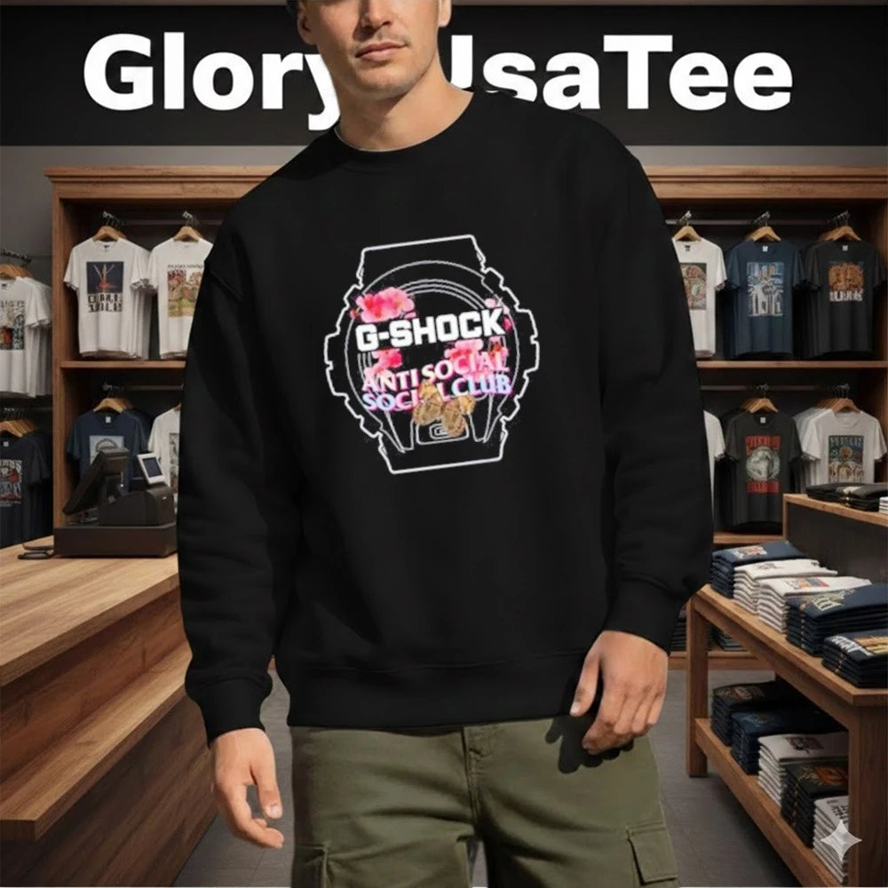 Antisocialsocialclub Merch Store Shop Assc X Casio G-Shock Shirt