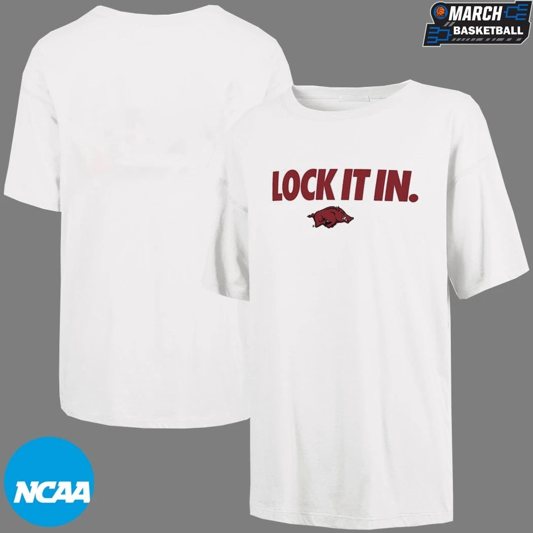 Arkansas Razorbacks Lock It In T-shirts