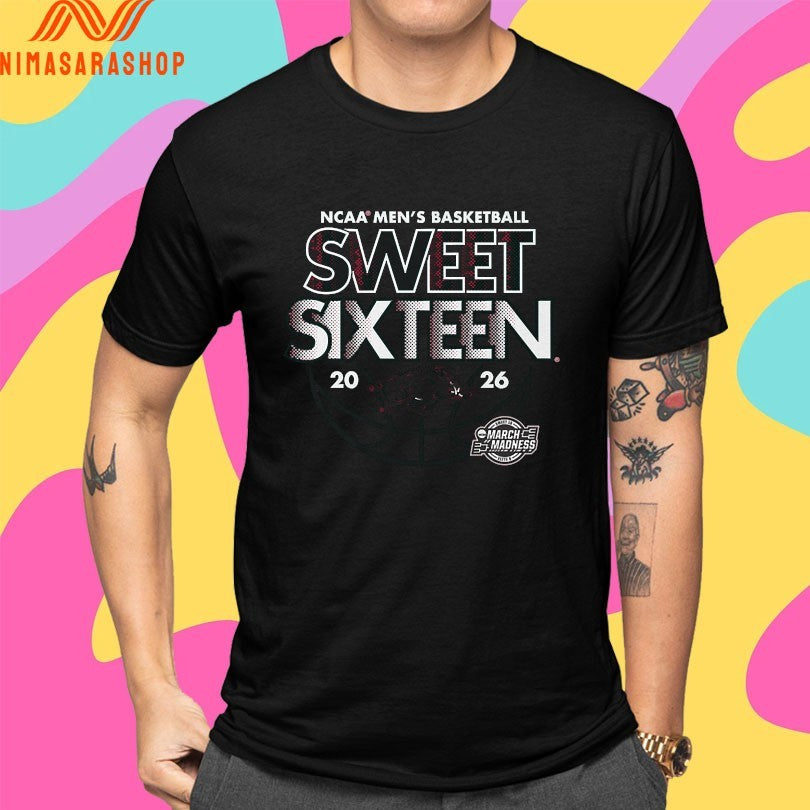 Arkansas Razorbacks NCAA Men’s Basketball Sweet Sixteen March Madness 2026 Shirts