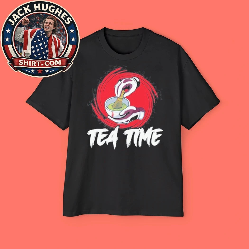 Athlete Logos Tea Time Graphic T-Shirt