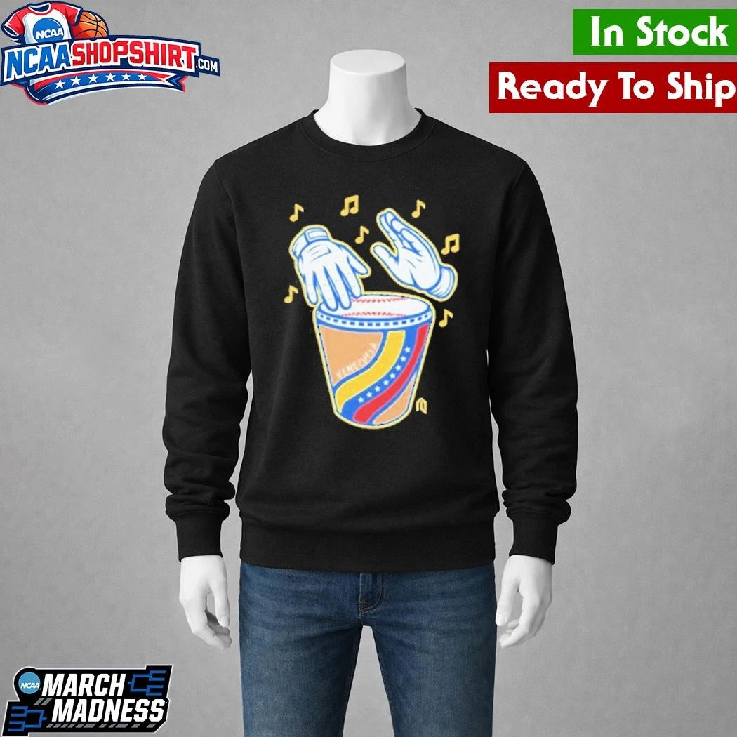 Beisbol Venezuela Tambor Beisbol Shirt