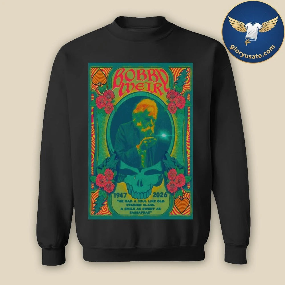 Bobby Weir Memorial 1947-2026 Poster Shirt