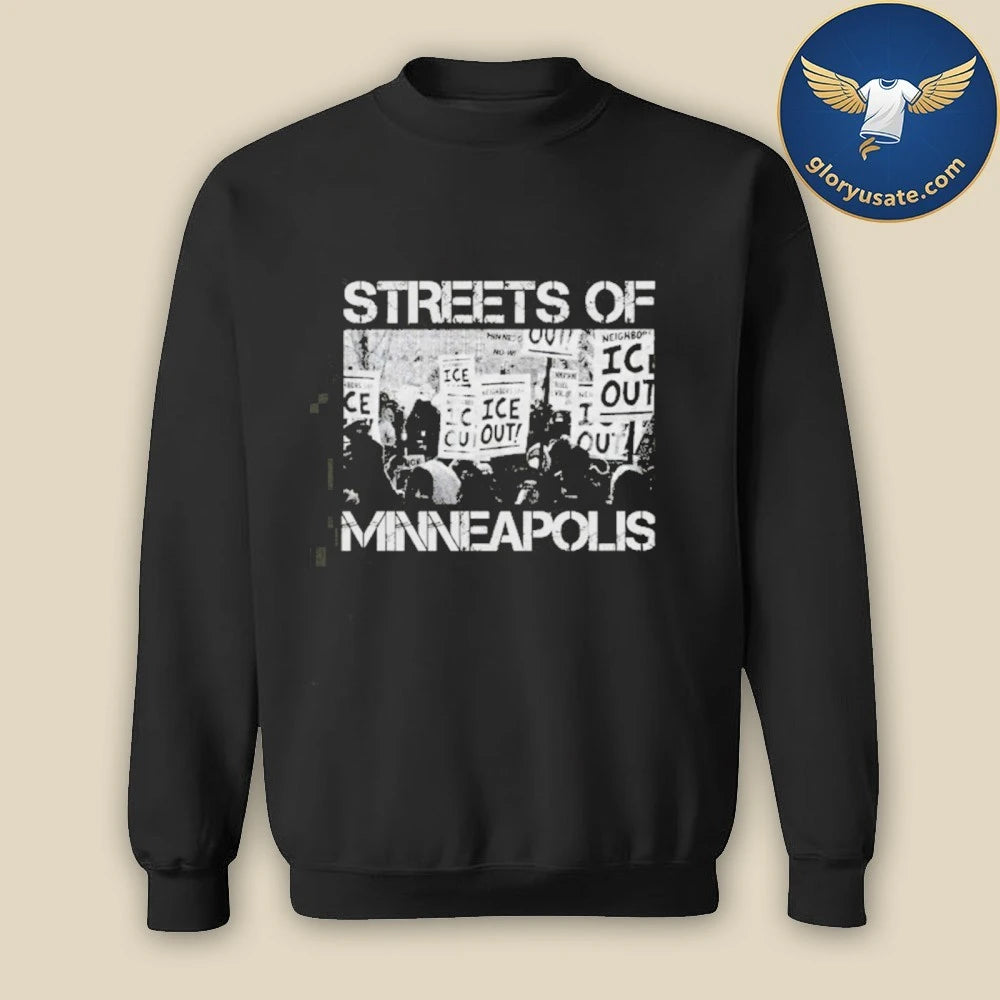 Bruce Streets Of Minneapolis Right Now Shirt Ice Out Sweatshirt Be Good Pretty Shirt