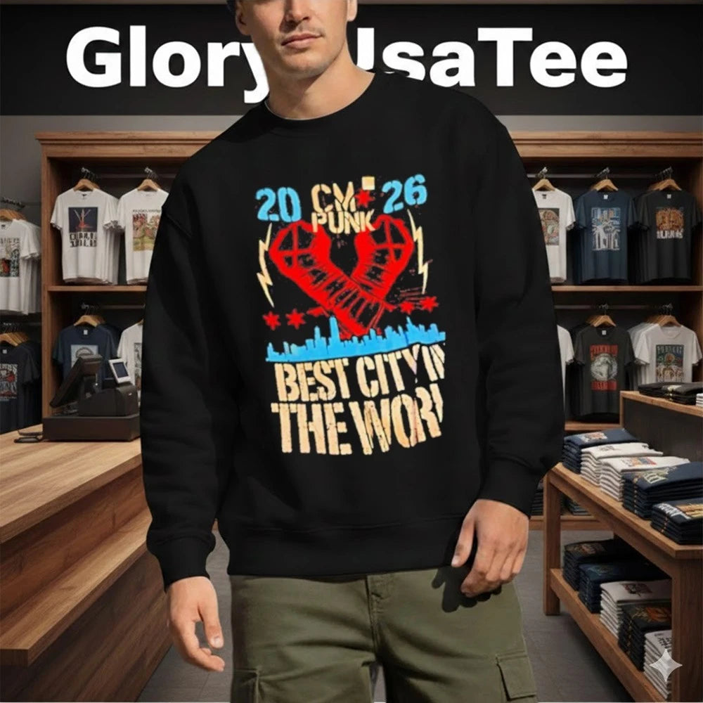 CM Punk Best City in the World 2026 shirt
