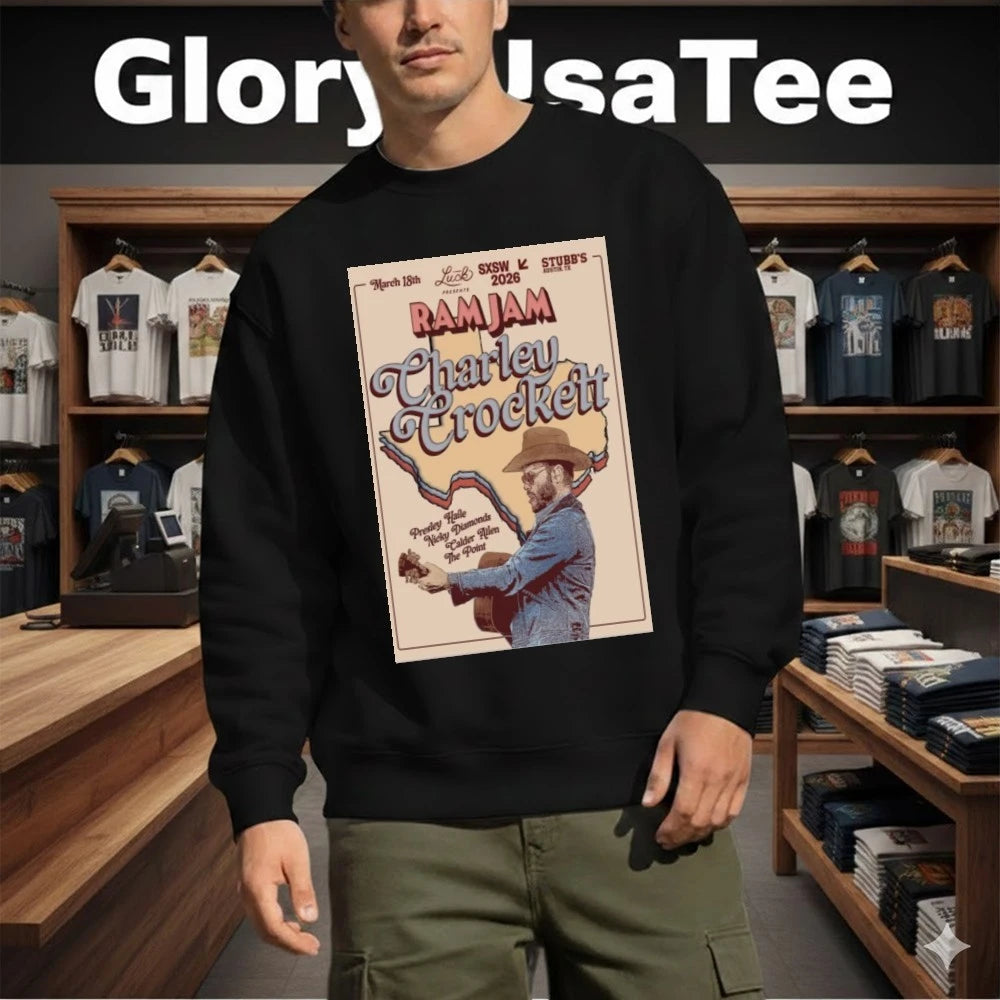 Charley Crockett March 18 2026 Austin, TX Poster Shirt