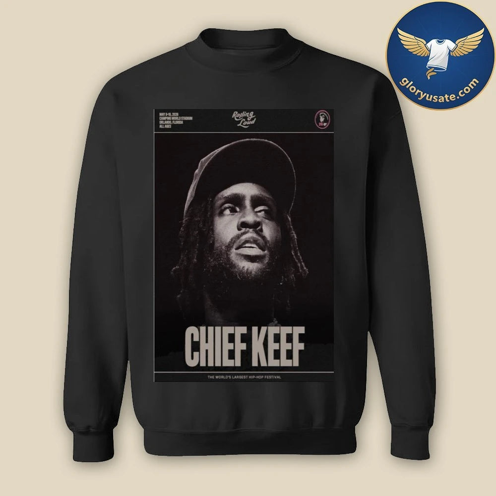 Chief Keef May 8-10 2026 Camping World Stadium Orlando FL Poster Shirt
