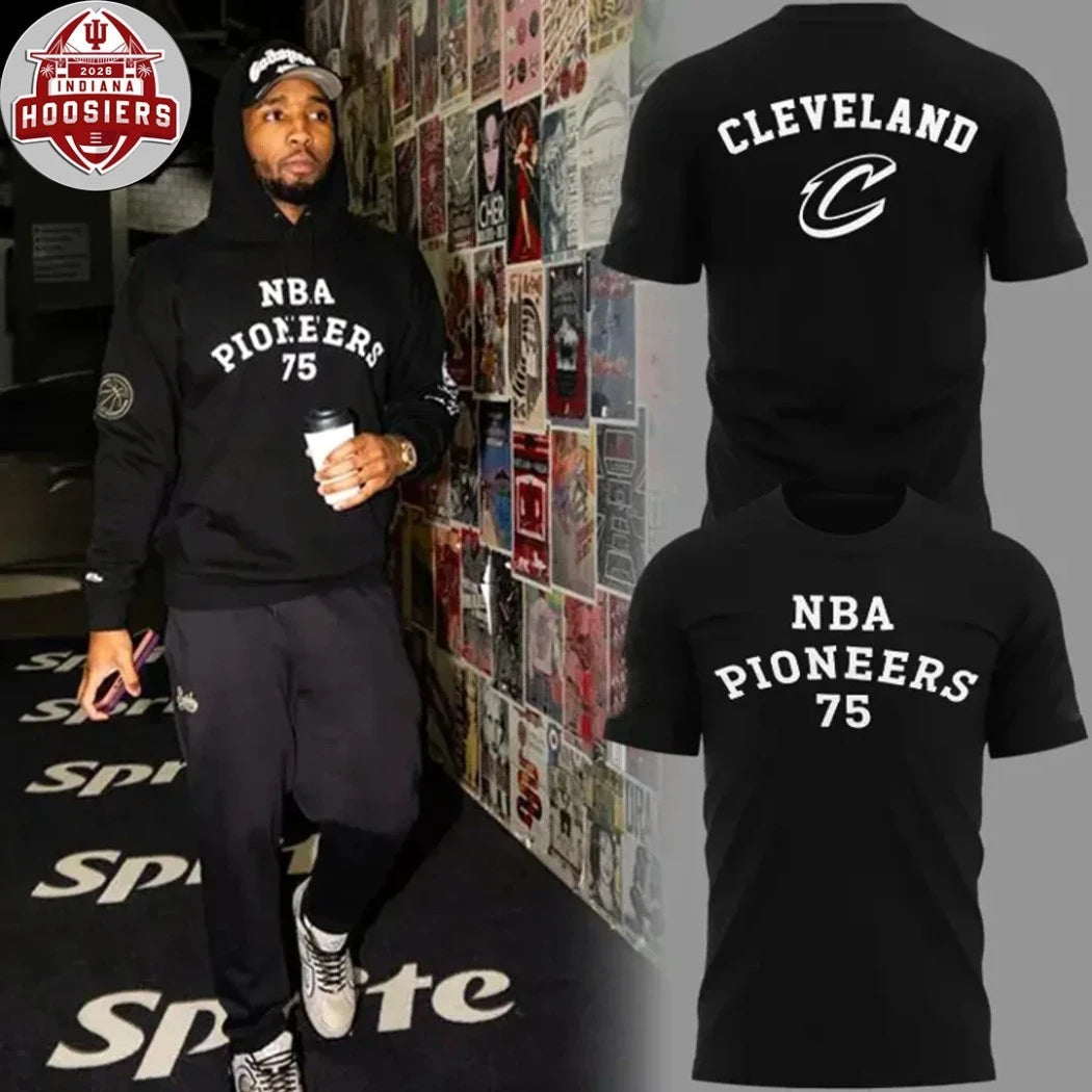 Cleveland Cavaliers NBA Pioneers 75 Shirt