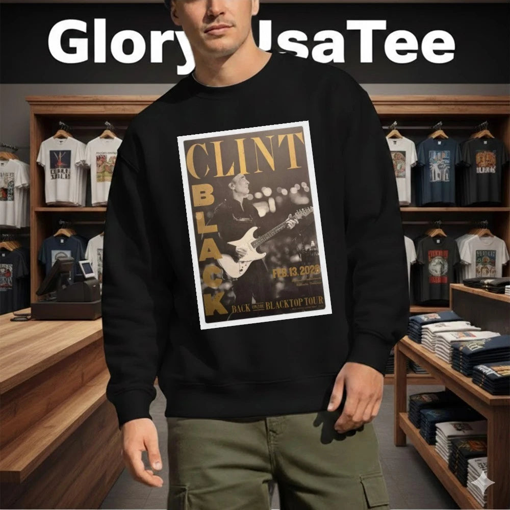 Clint Black Feb 13 2026 Nashville Poster Shirt