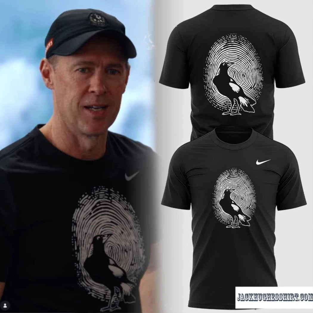 Collingwood Football X Coach Craig Mcrae 2026 Logo Shirt