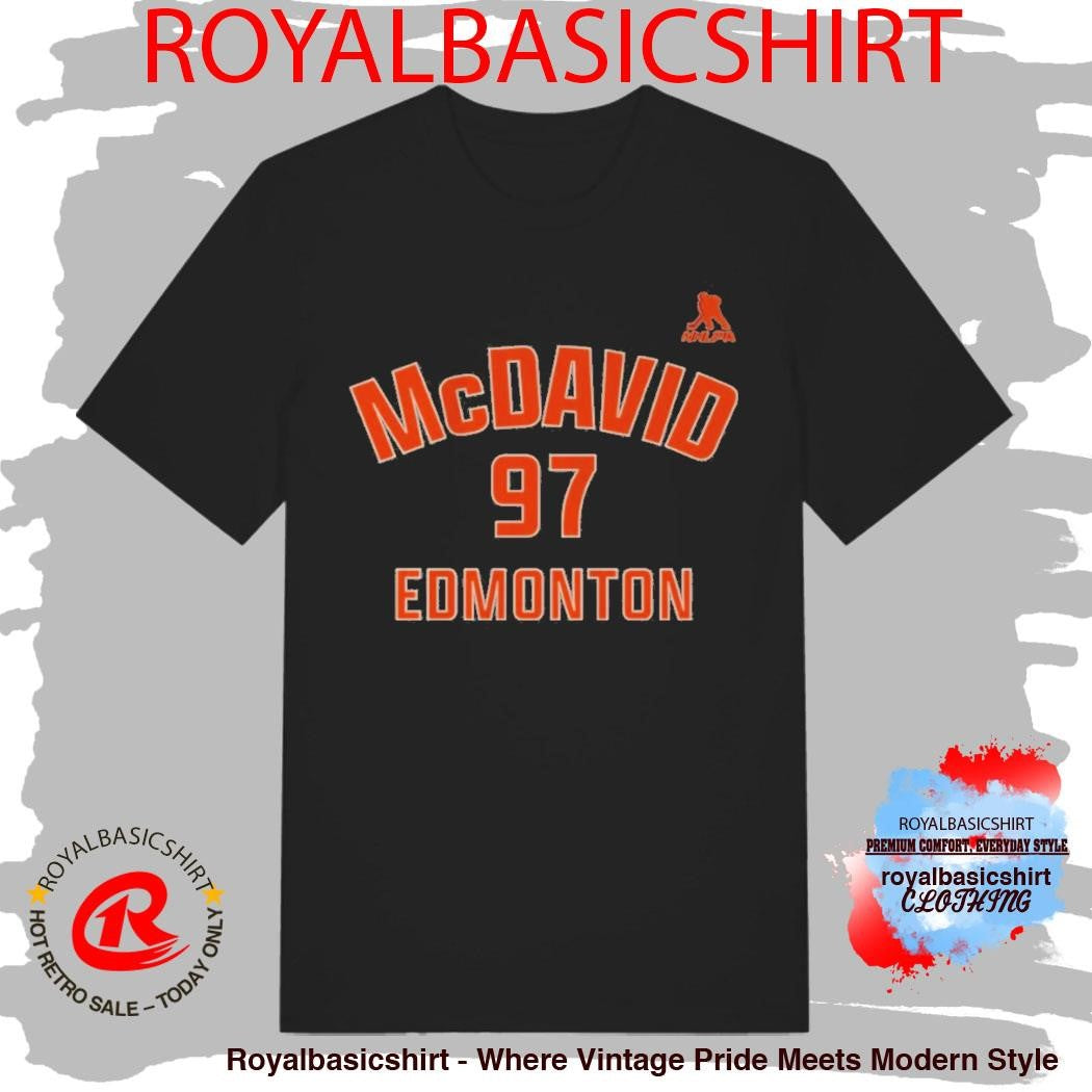 Connor McDavid Edmonton Name & Number Shirt