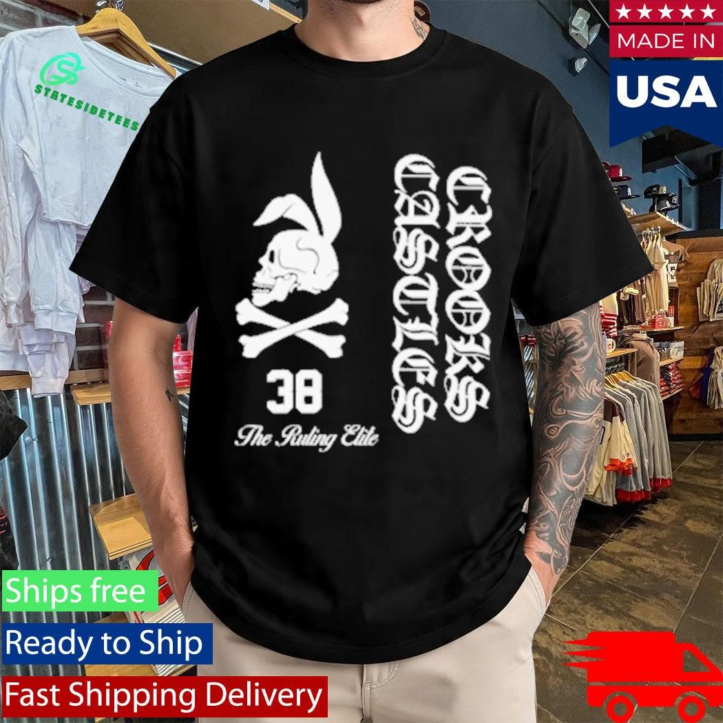 Crooks And Castles Skull Bunny Logo Shirt