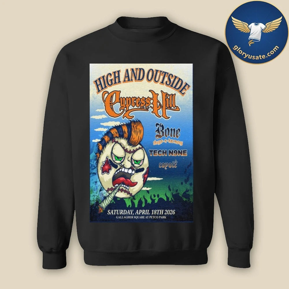 Cypress Hill Apr 18 2026 Gallagher Square At Petco Park Poster Shirt