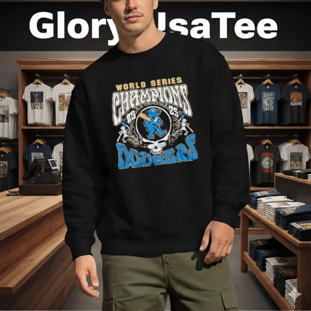 Dodgers x Grateful Dead 2026 Gold Collection Shirt