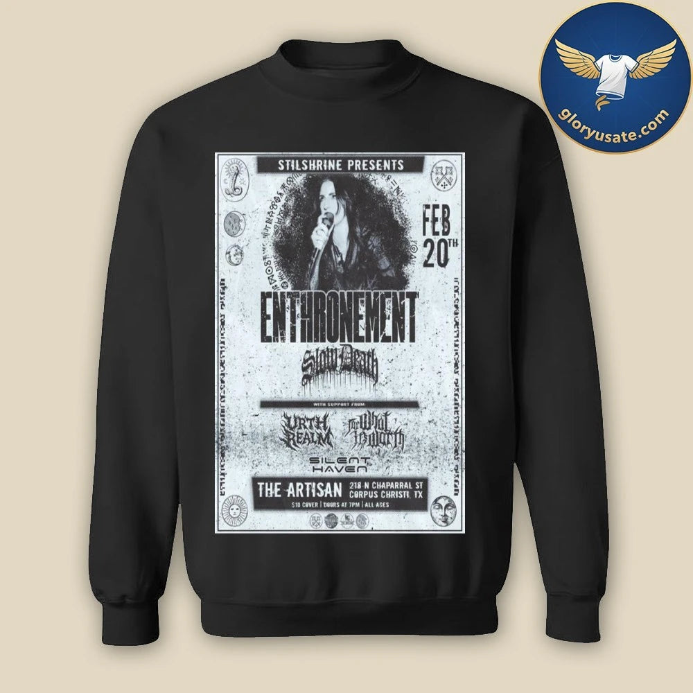 Enthronement Corpus Christi, TX February 20 2026 Concert Poster Shirt