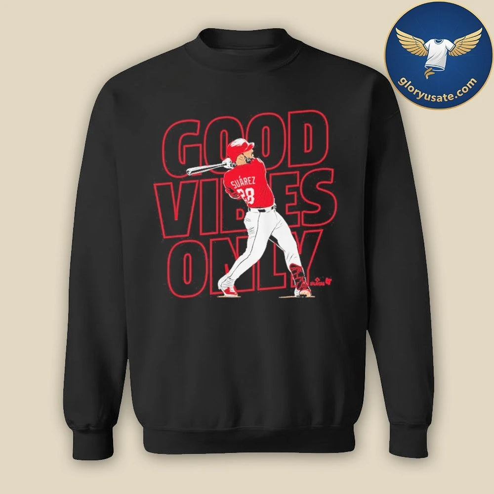 Eugenio Suarez Good Vibes Only Cincinnati Shirt