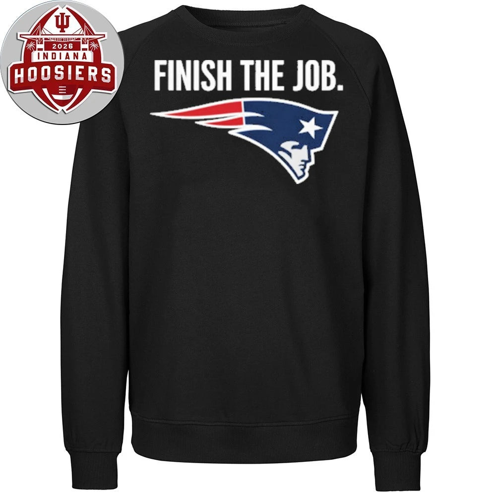 Finish The Job Patriots Football Logo T-Shirt