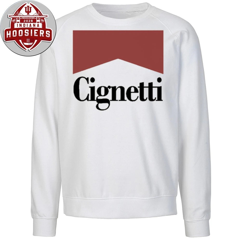 Football Coach Curt Cignetti Cigarette Inspired Vintage Retro 90s Tee Shirt