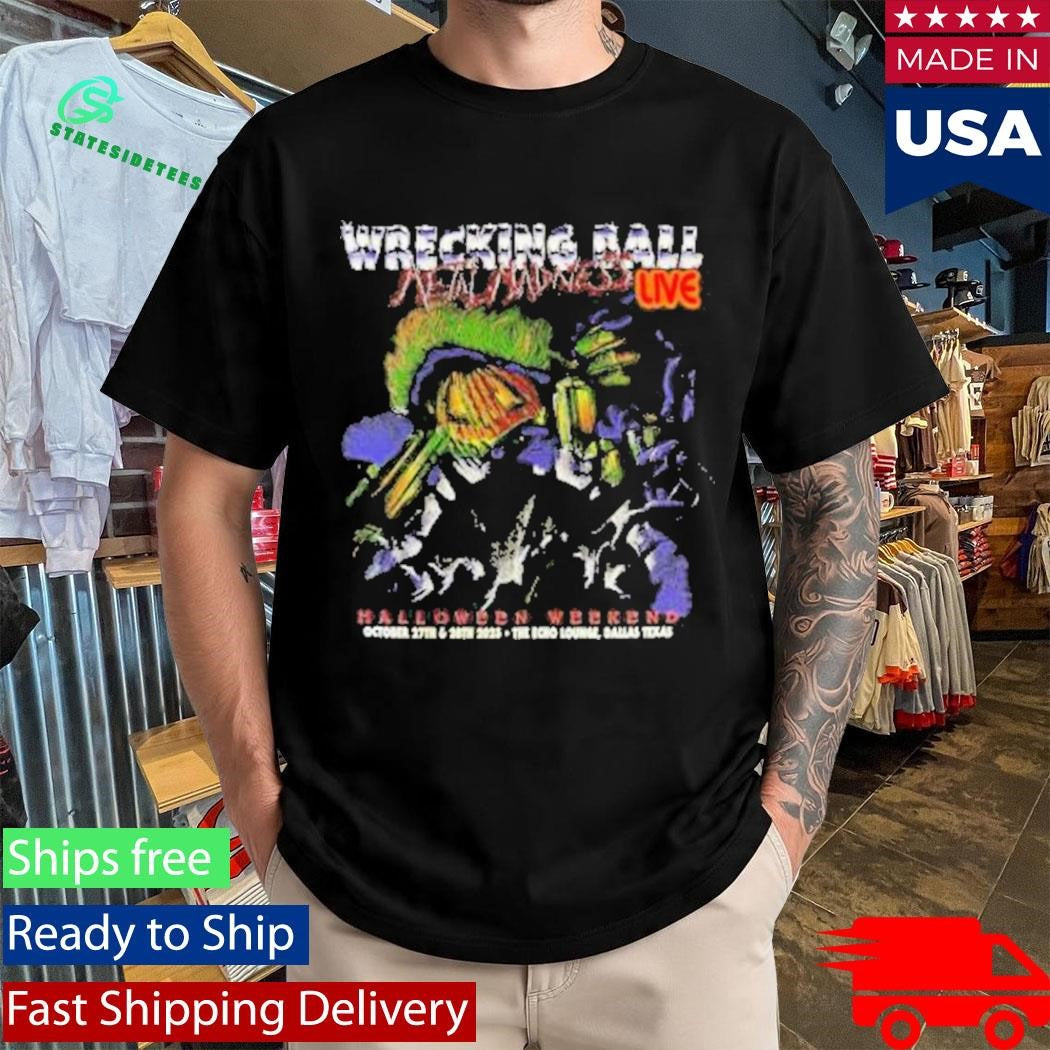Frozen Soul Wrecking Ball Halloween Live Color Shirt