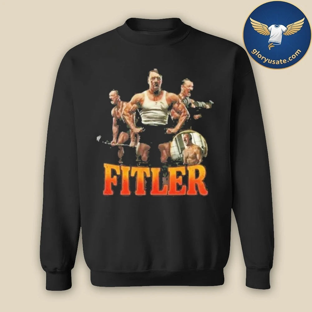 Funny Hitler Bodybuilding Shirt