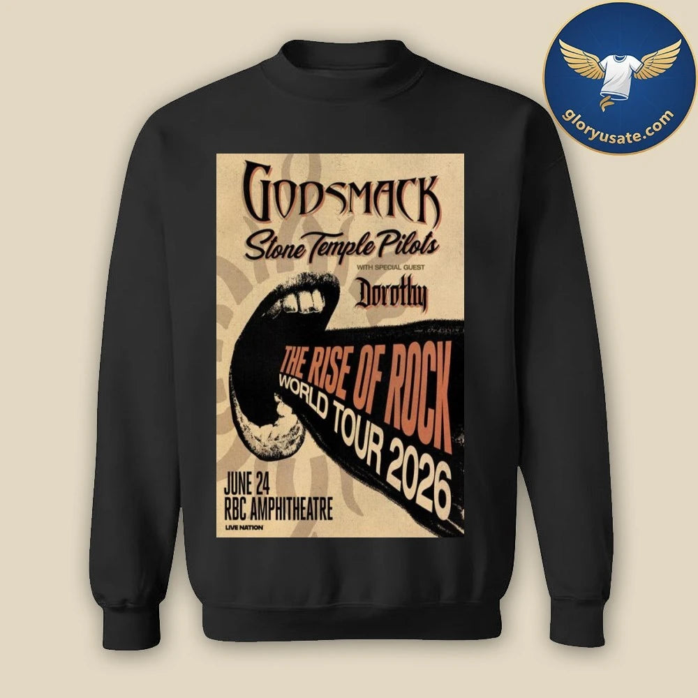 Godsmack RBC Amphitheatre June 24 2026 Tour Poster Shirt