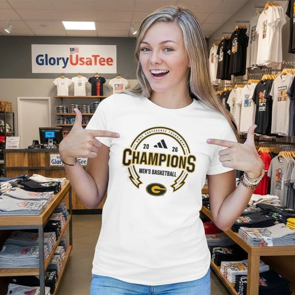Grambling Tigers Men’s Basketball SWAC Champions T-Shirt