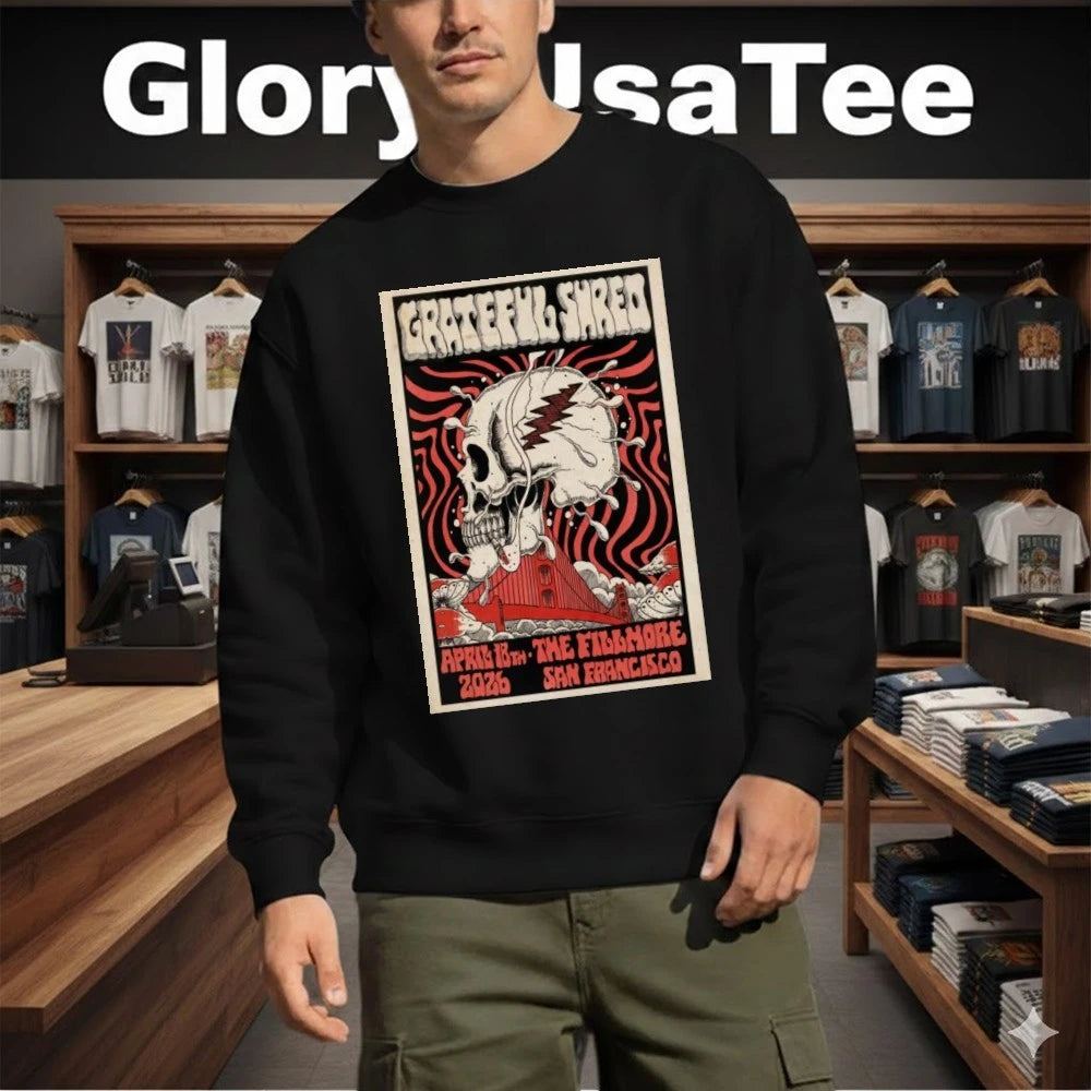 Grateful Shred April 18th 2026 The Fillmore San Francisco, CA Poster Shirt