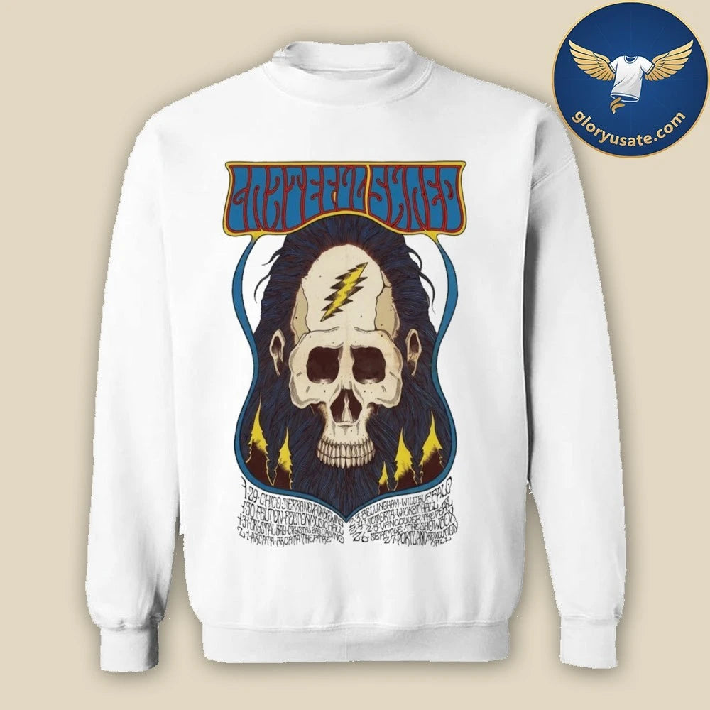 Grateful Shred Up & Down West Coast 2026 Poster Shirt