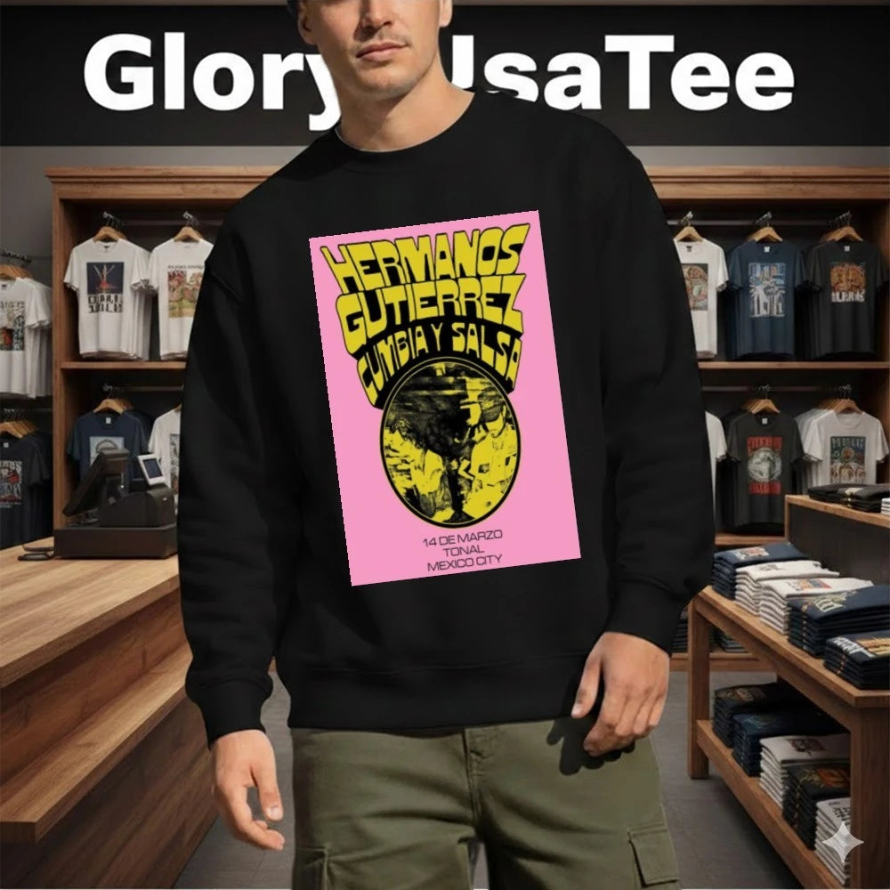 Hermanos Gutierrez 14 de Marzo 2026 Tonal Mexico City Poster Shirt