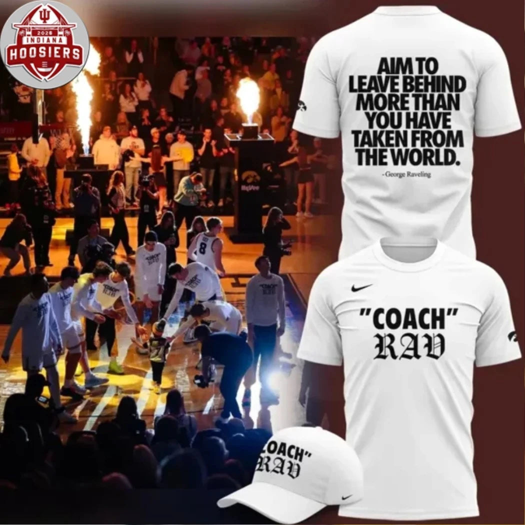 Honoring Coach Raveling Iowa Hawkeyes Edition For Fan Hoodie T-Shirt