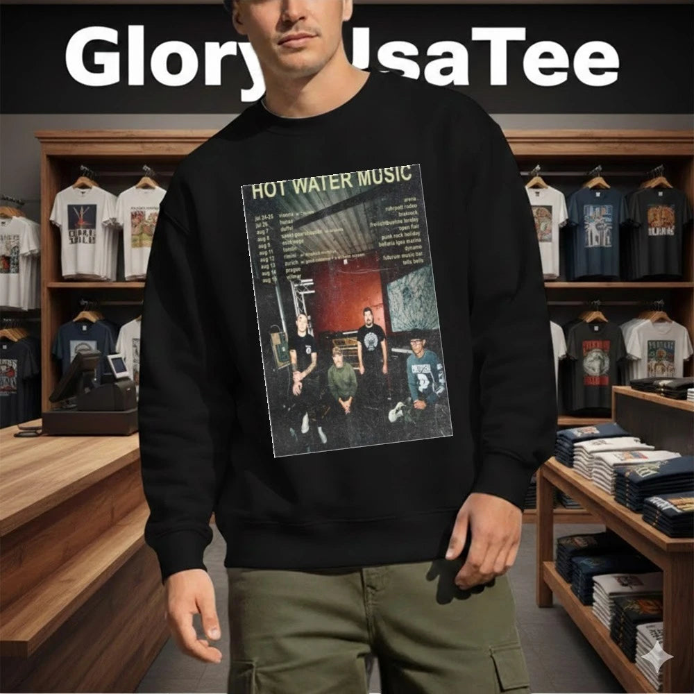Hot Water Music Summer Tour 2026 New Poster Shirt