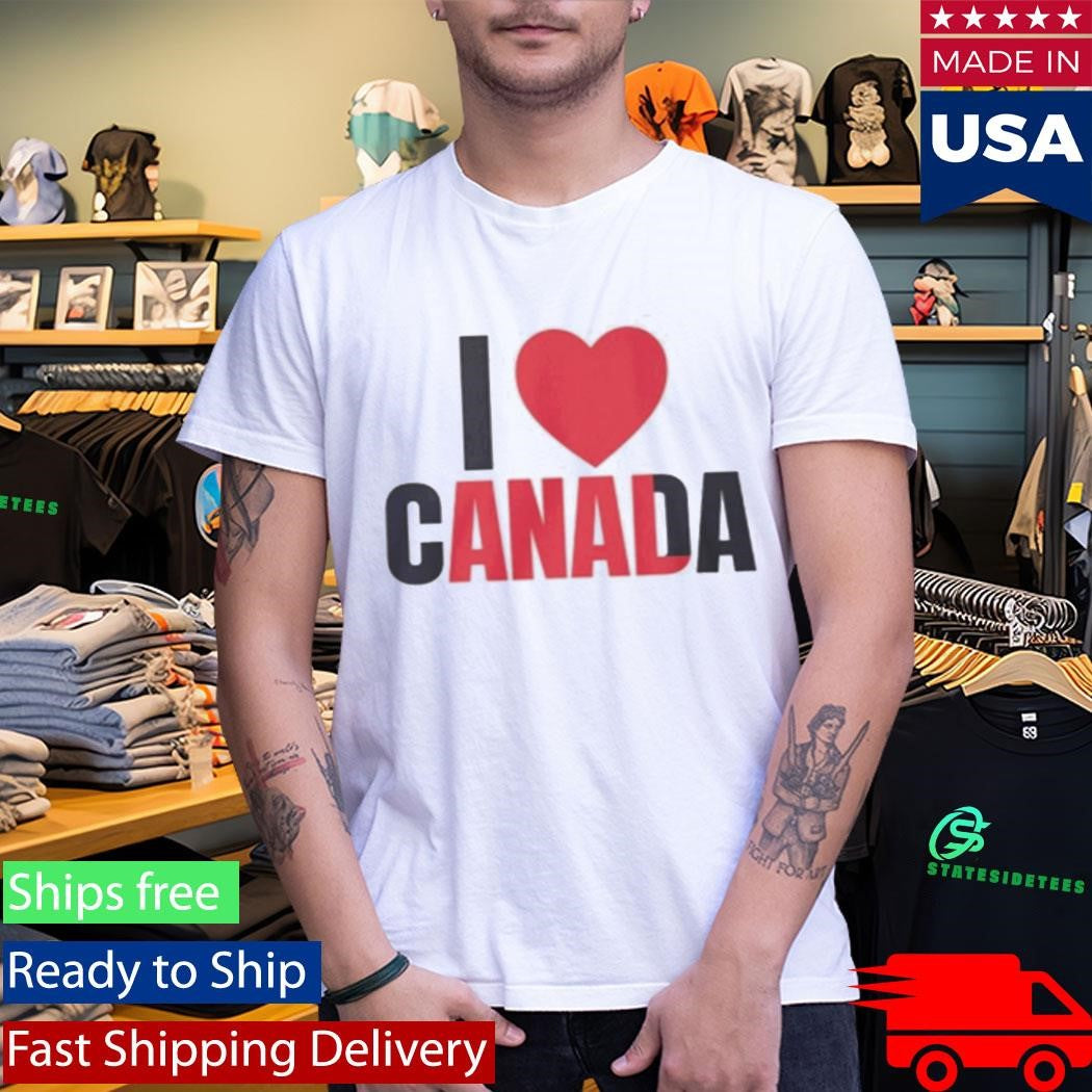 I Love Canada Shirt