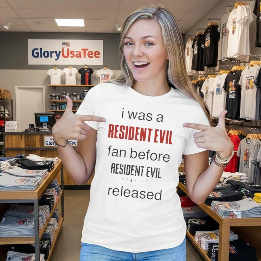 I Was A Resident Evil Fan Before Resident Evil Requiem Released Shirt