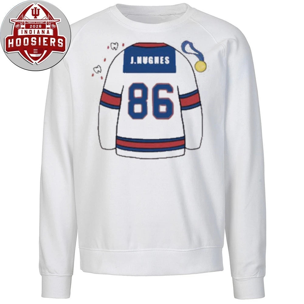 Jack Hughes Golden Goal Quinn Hughes Seeing Ghosts T-Shirt