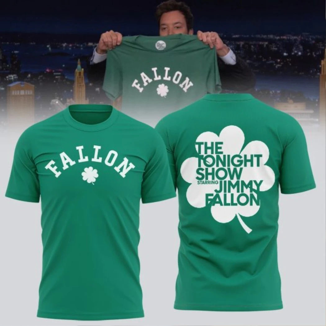 Jimmy Fallon St.Patrick’s Day 2026 Two Sided Shirt