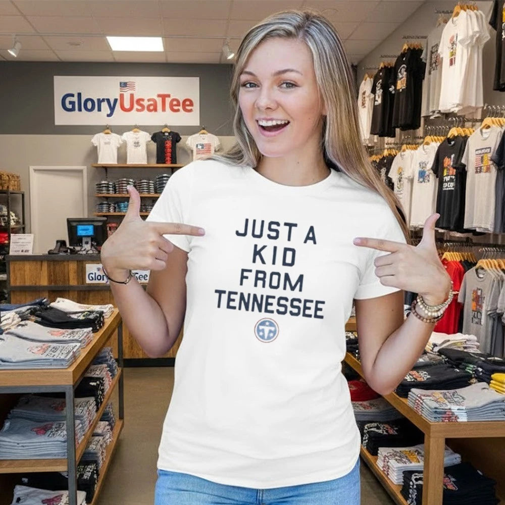 Just a Kid From Tennessee Titans Youth Shirt