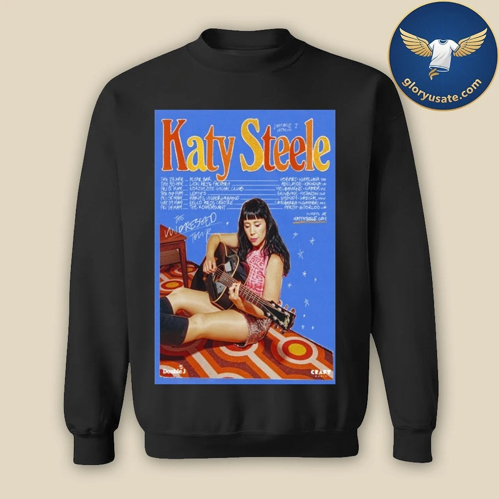 Katy Steele The Undressed National New Tour 2026 Poster Shirt