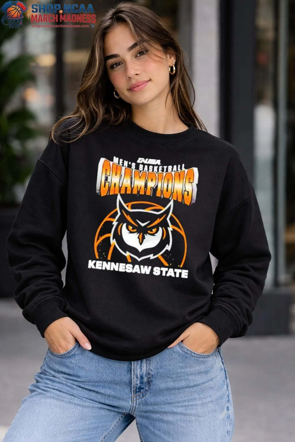 Kennesaw State Owls Champions C USA 2026 Mascot T Shirt Men’s Basketball Tournament Shirt