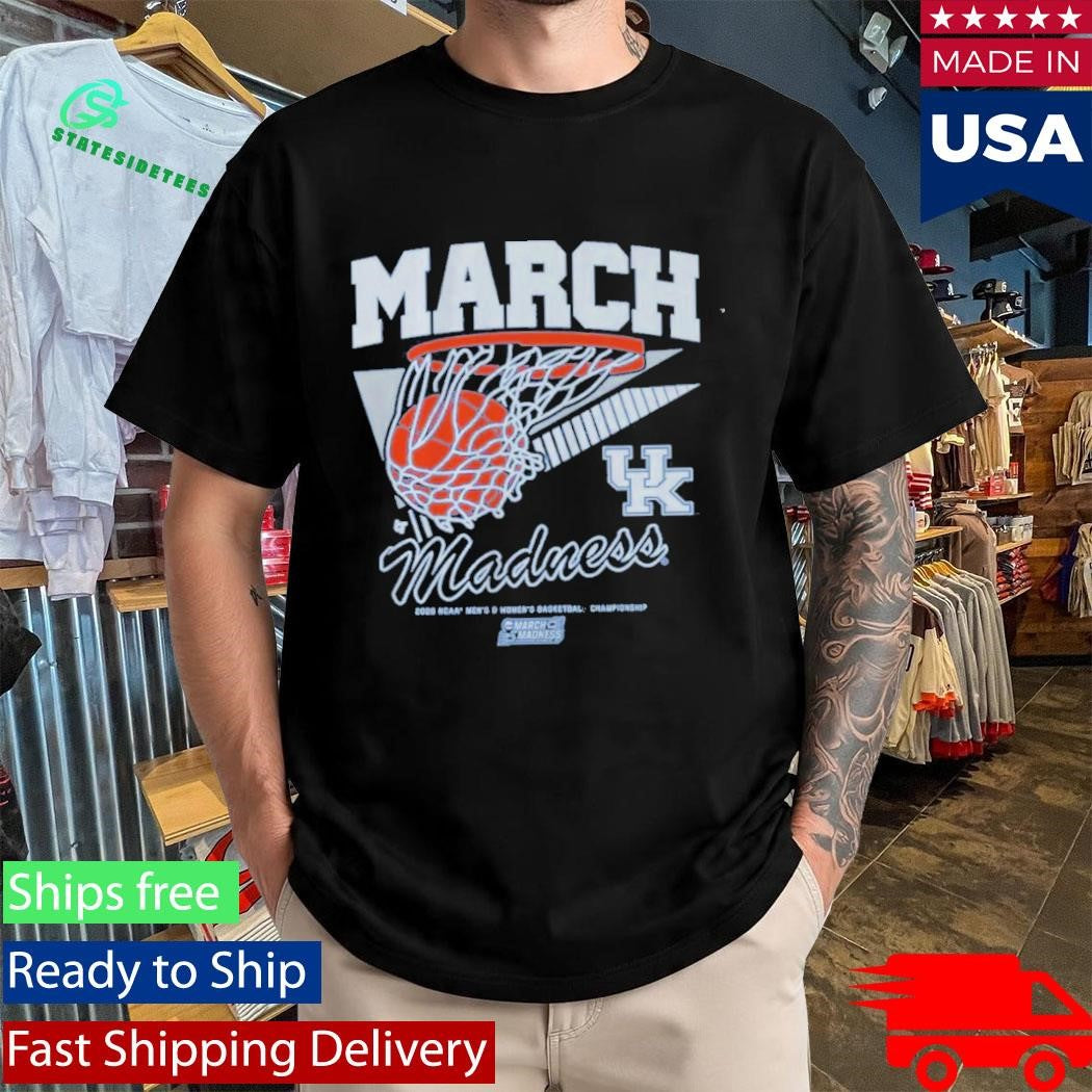 Kentucky Wildcats MBB & WBB 2026 March Madness Retro Swish Shirt