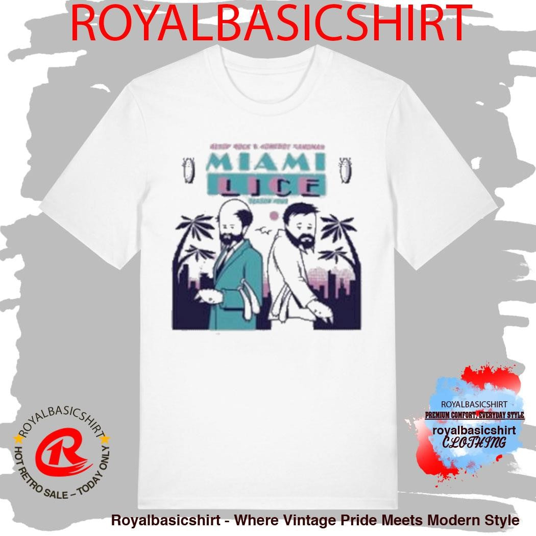 Lice Aesop Rock & Homeboy Sandman Miami Lice T-Shirt
