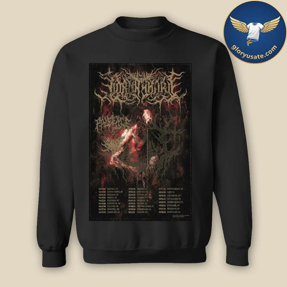 Lorna Shore North American Tour 2026 Poster Shirt