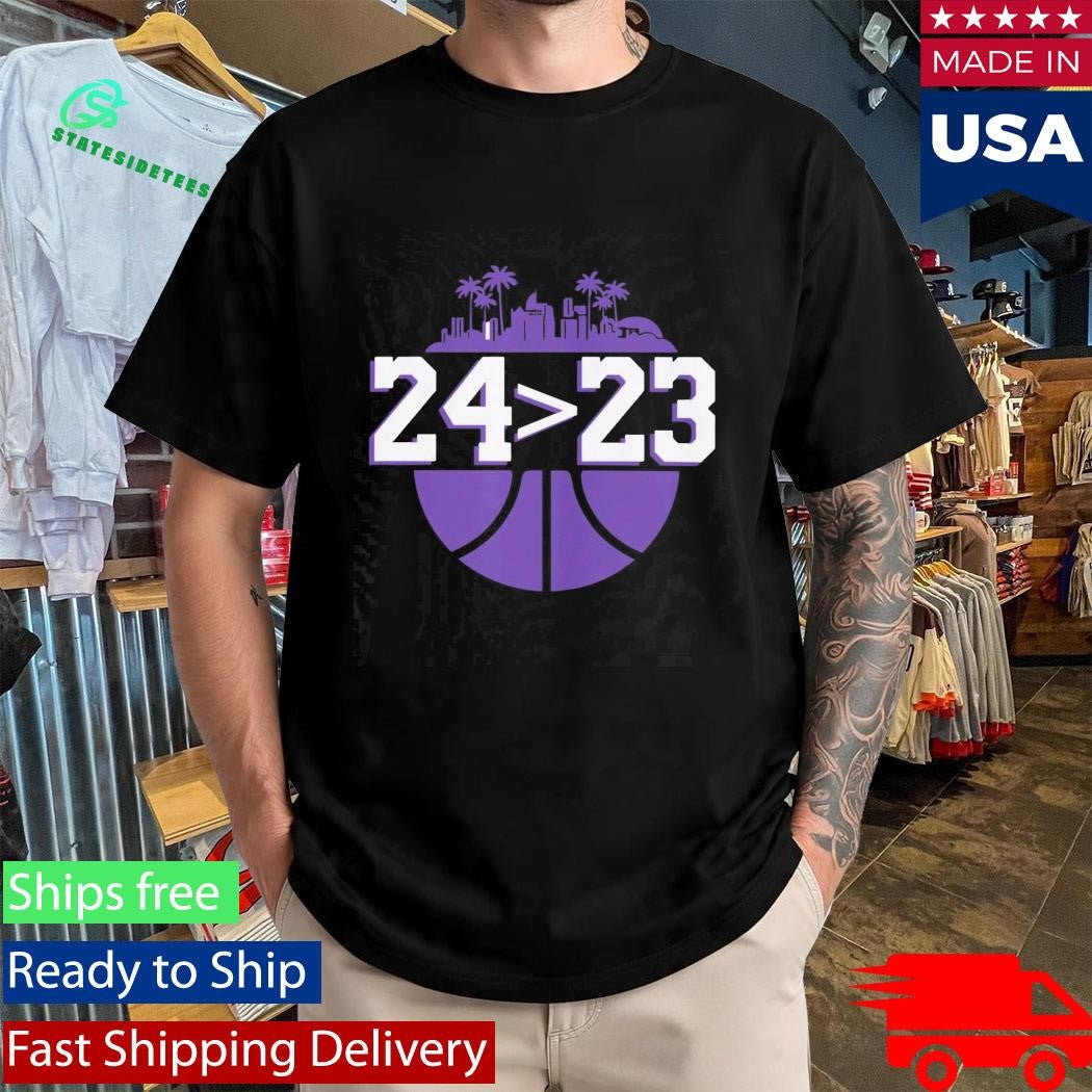 Los Angeles Lakers 24 Over 23 Shirt