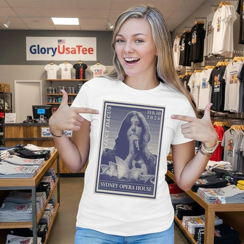 Lucy Dacus Feb 10 2026 Sydney Opera House Poster Shirt