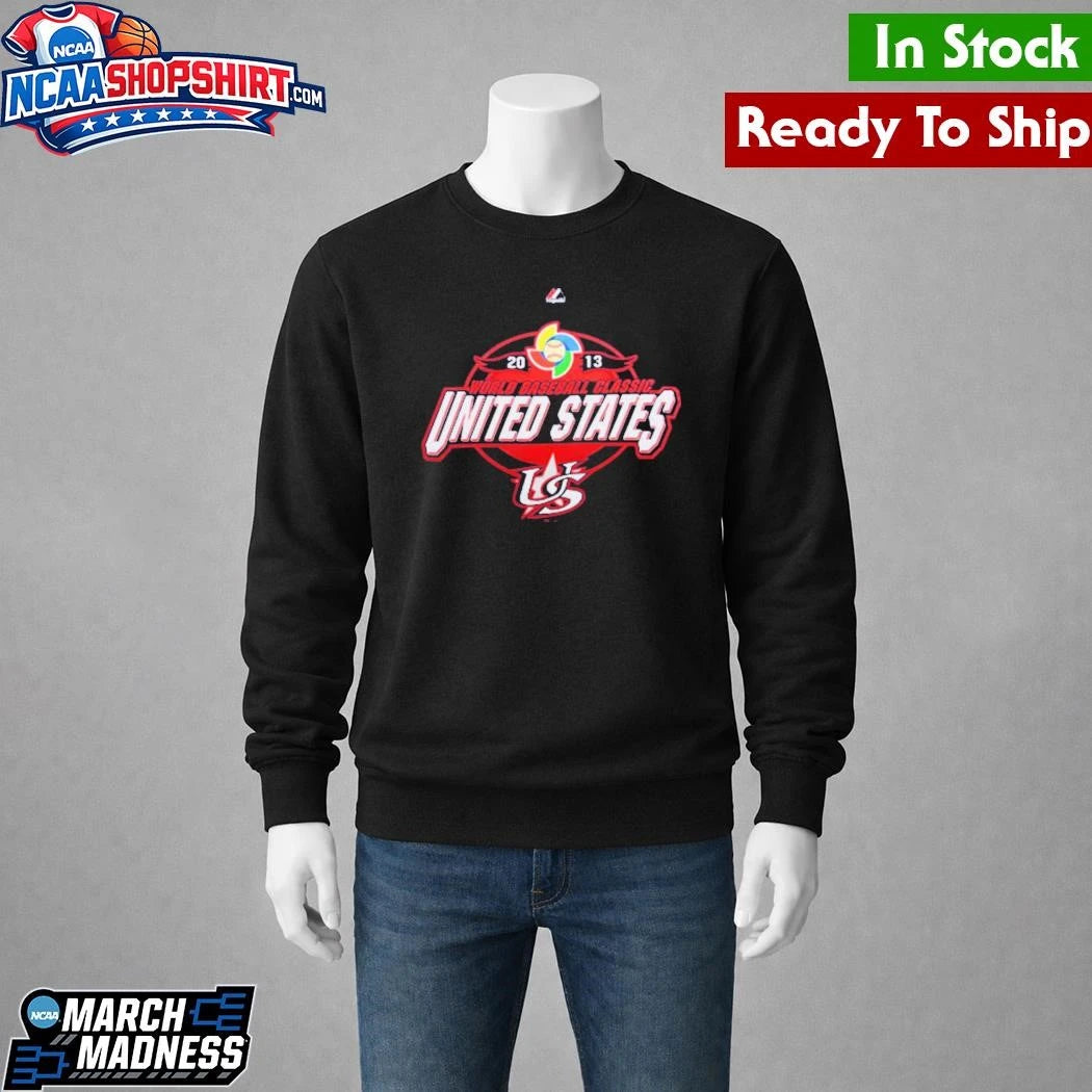 Majestic USA World Baseball Classic Cleanup Hitter Shirt