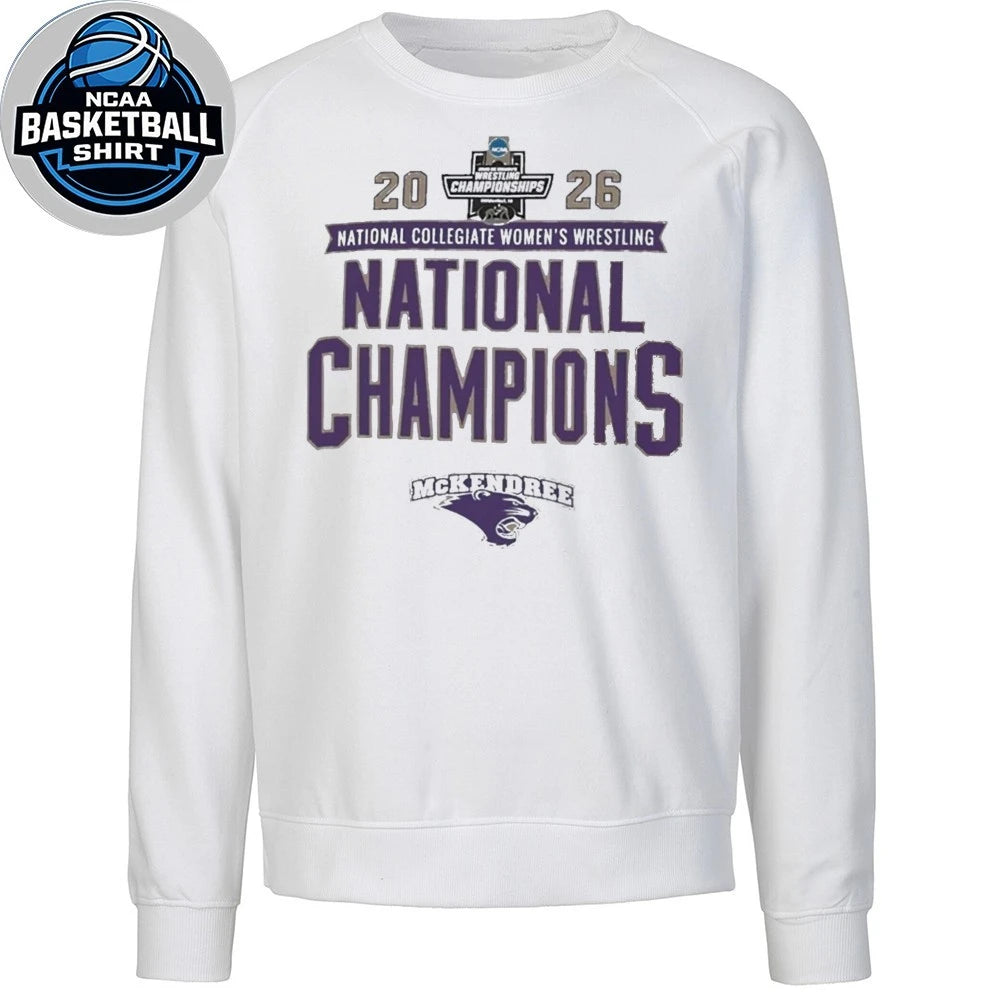 McKendree Bearcats 2026 NCAA Women’s Wrestling National Champions Logo Shirt