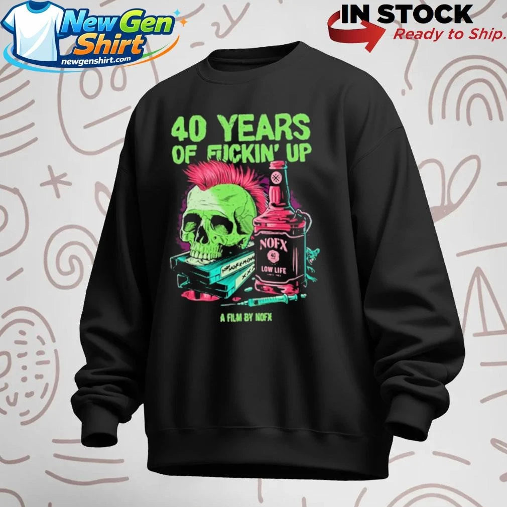 NOFX Bottle Skull Shirt