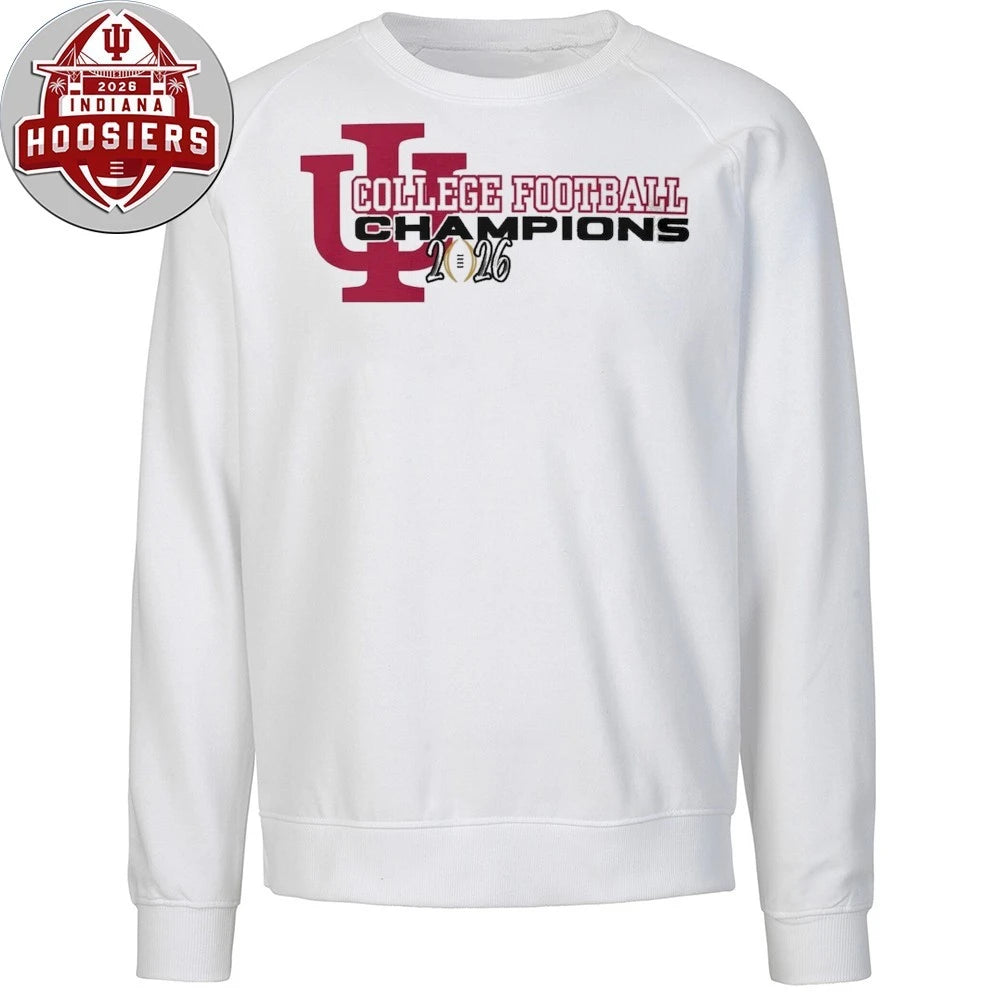 National Football Playoffs Champions, University of Indiana, IU Hoosier Logo Shirt