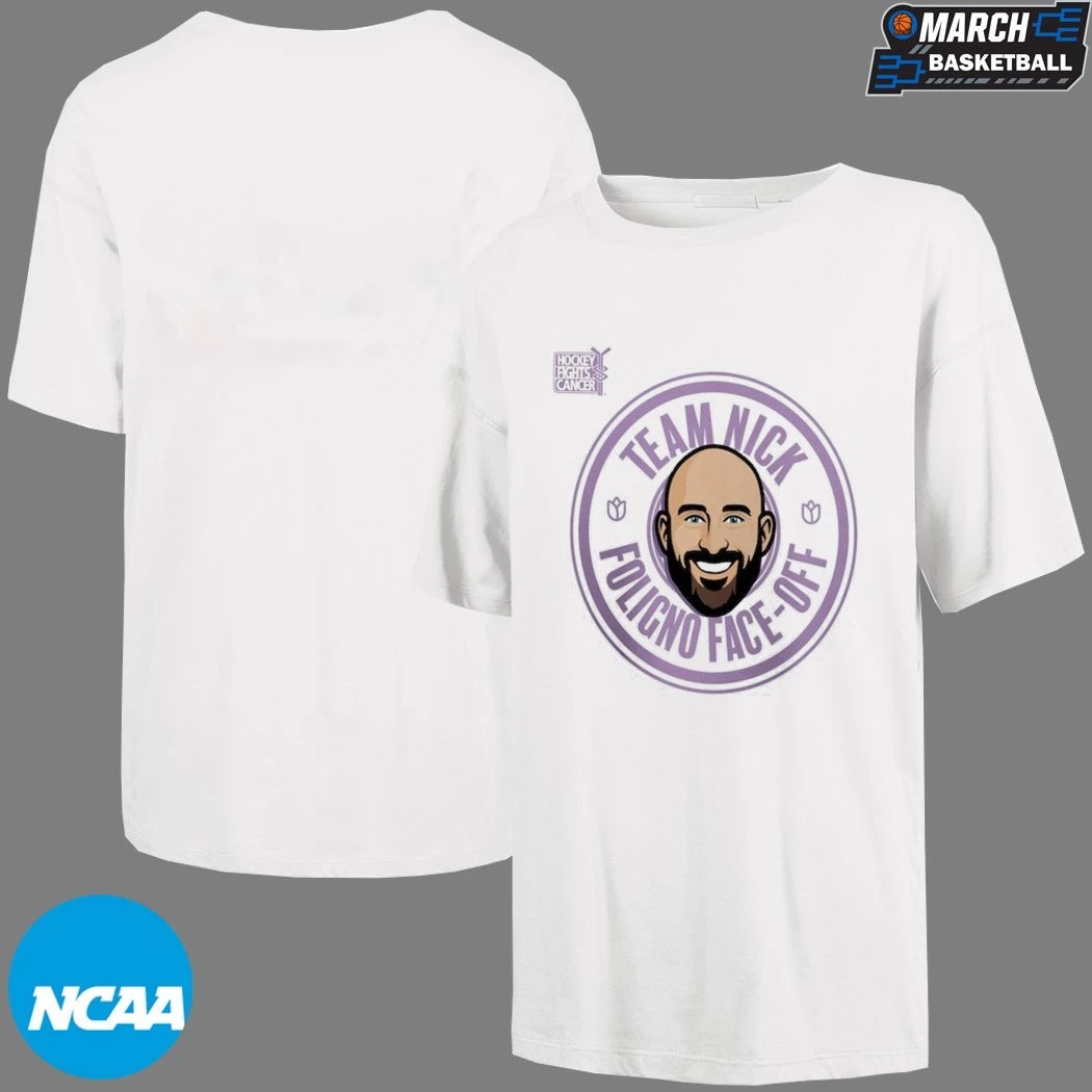 Nick Foligno Foligno Face-Off Hockey Fights Cancer T-Shirts