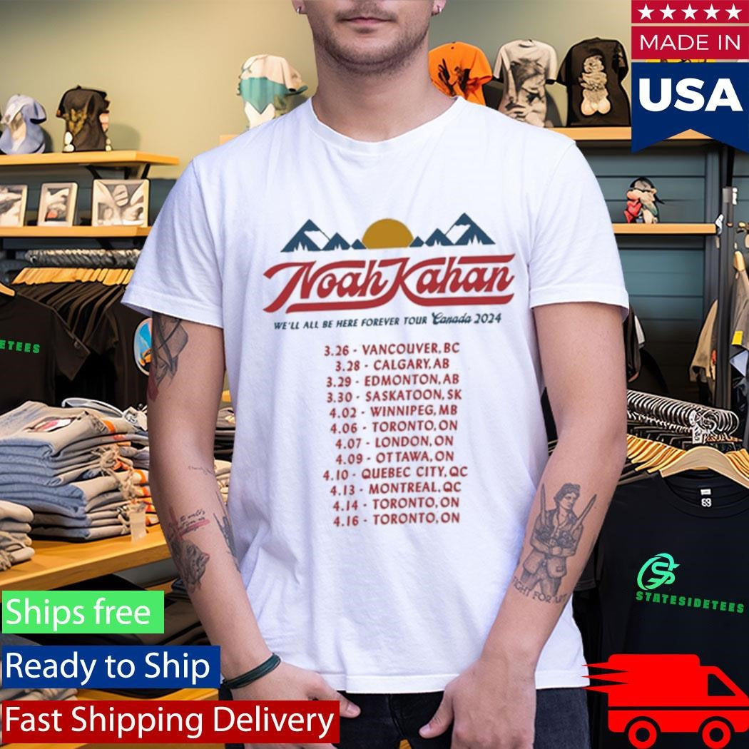 Noah Kahan Tour Feb – Apr 2024 Shirt